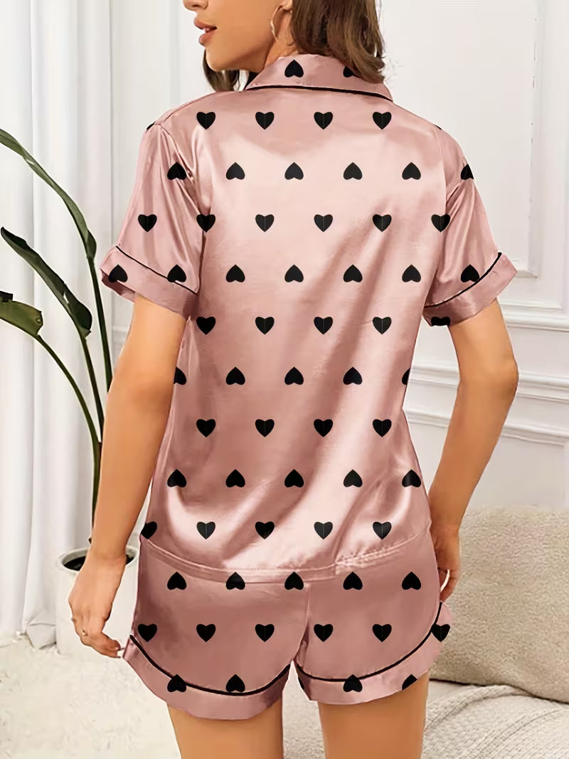 Conjunto Pijama Curto Feminino Estampado