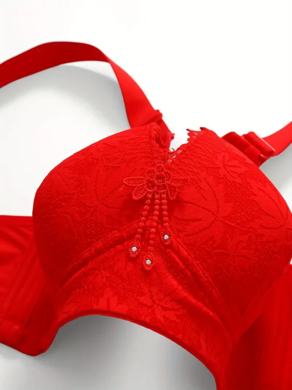 Kit 4 Sutiãs Push-Up Ajustáveis Femininos – Cores Sortidas - Imagem 7