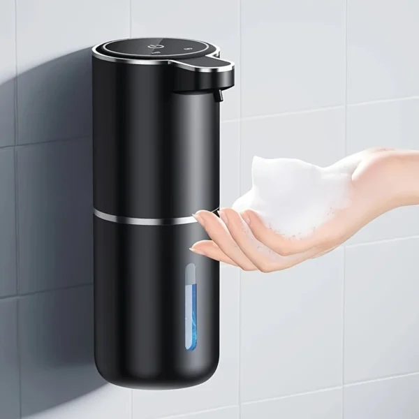Dispenser Saboneteira Líquida Automática 380ml com Sensor Ideal para Banheiro e Cozinha - Imagem 2