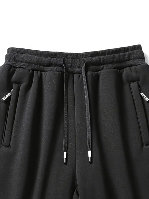 Calça Jogger Masculina Azul Marinho com Zíper - Imagem 7