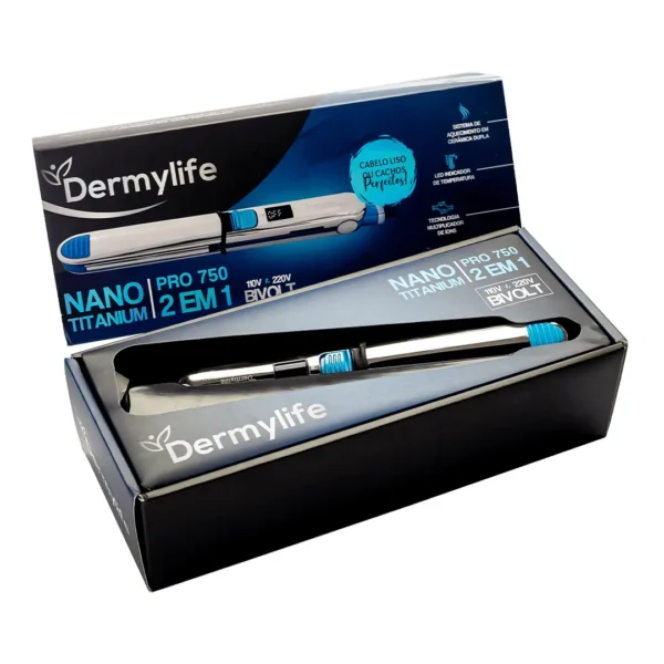 Chapinha Nano titanium Pro750 - Profissional - 2 em 1 - Original - Imagem 2